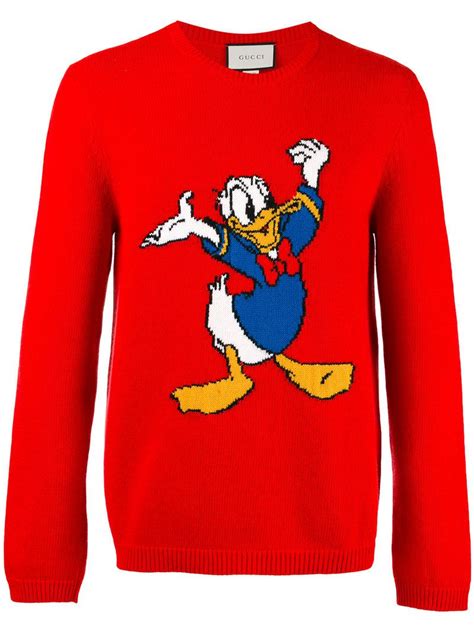 donald duck gucci sweater|gucci donald duck t shirt.